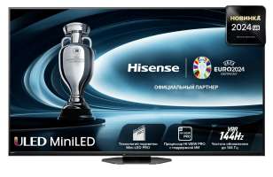 Телевизор Hisense 75" черный 4K Ultra HD 75U8NQ